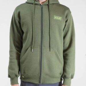 WULF men’s zip hoodie
